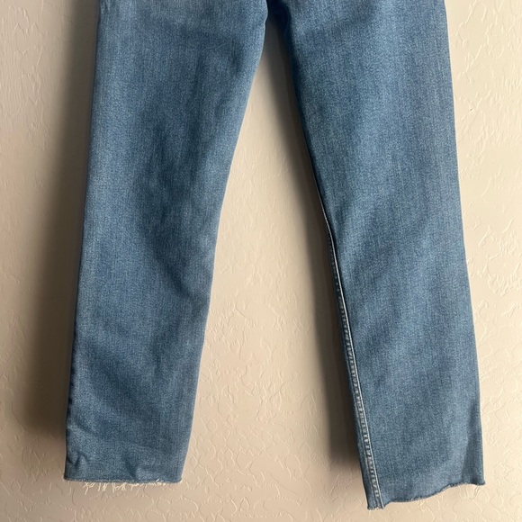 Mother HIGH WAISTED RIDER ANKLE FRAY - Picture 7 of 12